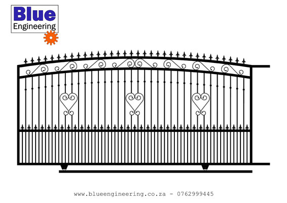 Ornamental Wrought Iron Gates in Durban