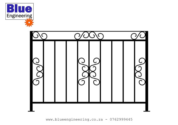 Steel Balustrade Railings in Durban