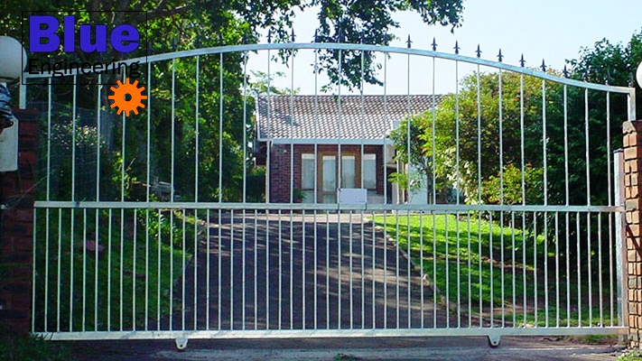 Galvanised Steel Driveway Gates