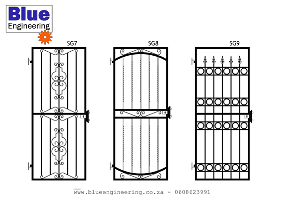 Custom Made Security Gates in Durban 