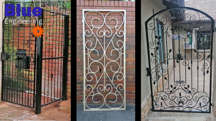 Security Gates, Garden Gates, Pedestrian Gates, Burglar Guards, Burglar Bars, Wrought Iron Gates, Wooden Gates, Stainless Steel Gates, Clear View Gates, Durban