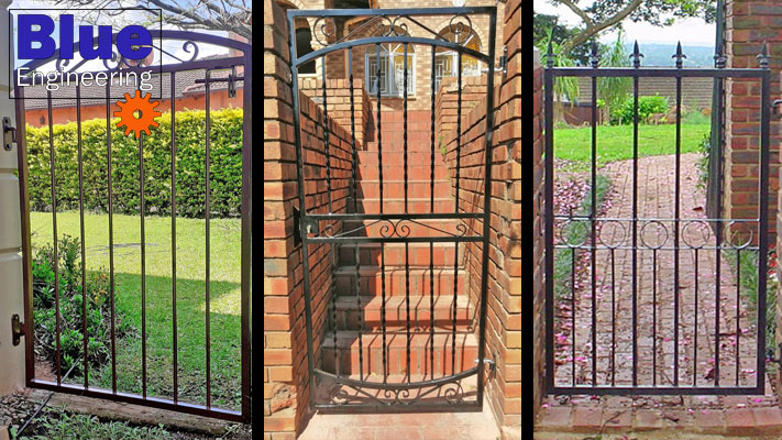 Security Gates, Garden Gates, Pedestrian Gates, Burglar Guards, Burglar Bars, Wrought Iron Gates, Wooden Gates, Stainless Steel Gates, Clear View Gates, Durban