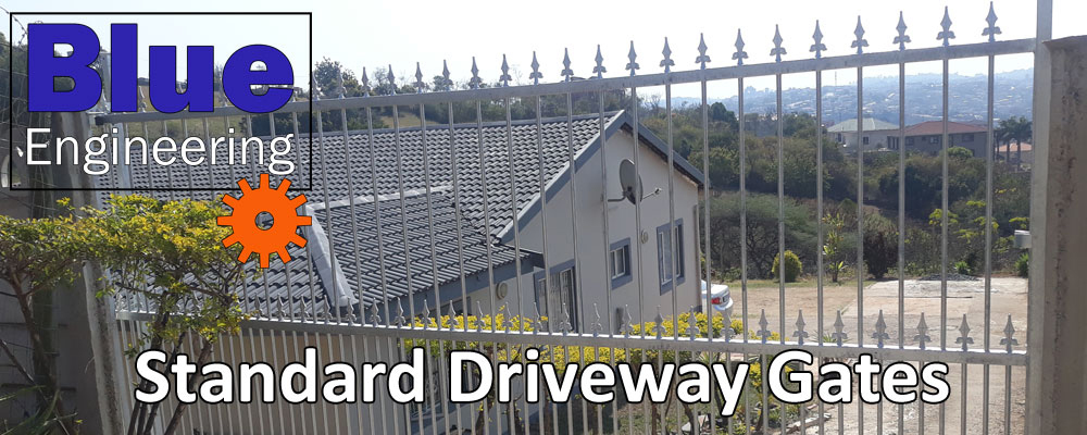 Standard Driveway Gates | Blue Engineering | Durban